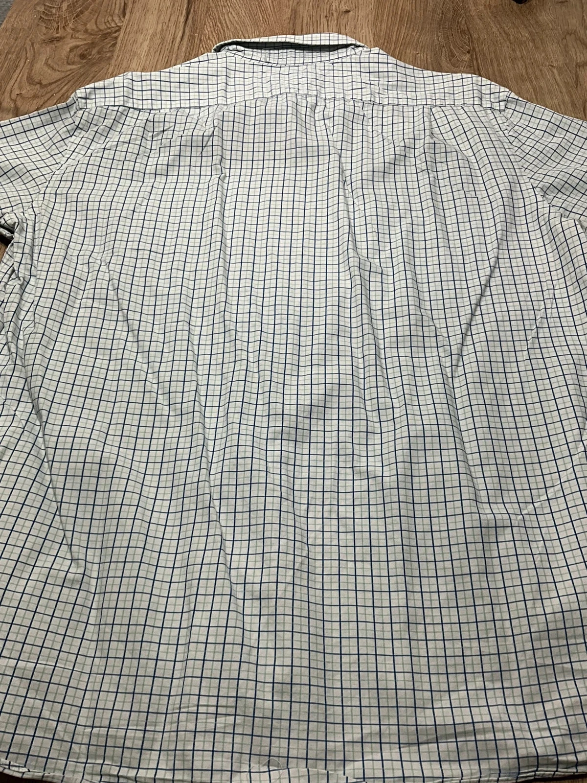 Chemise Tommy Hilfiger Slim Fit Taille 17 34-35 Prepy Coton Blanc Carreaux – photo 7